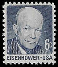 U.S. #1393 MNH; 6c Dwight Eisenhower (1970) (3)