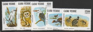 CAPE VERDE #436-40 MINT NEVER HINGED COMPLETE