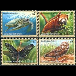 UN-VIENNA 1998 - Scott# 235-8 238a Set of 4 NH