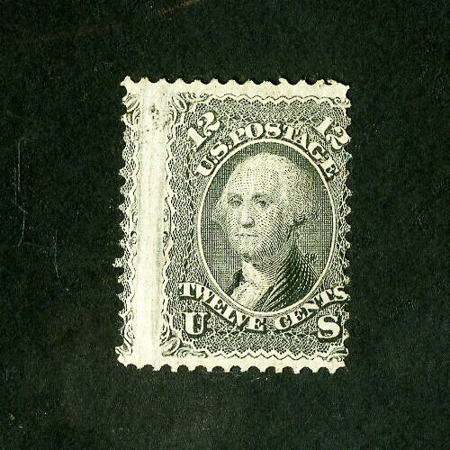 US Stamps # 97 Strong grill w/ error dist OG Scott Value $2,800.00