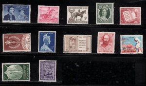 AUSTRALIA Scott # 335-348 MH -  Various Topics