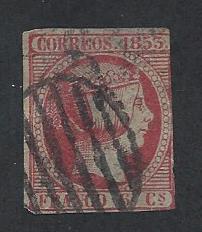 SPAIN SC# 19 AVF U 1853