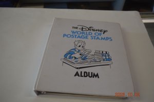 The Disney World of Postage Stamps Album mnh stamps and souvenir sheets