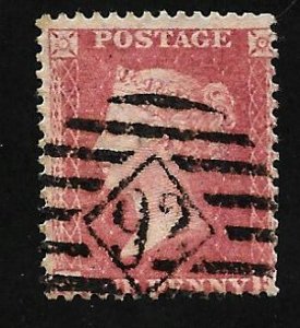 Great Britain 1857 - U - Scott #20