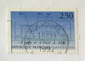 France 1992  Scott 2272 used - 2.50fr,  World Fair,  EXPO '92  Sevilla