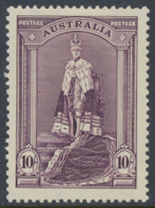 Australia SG 177 MLH  SC#178 1938 Coronation Robes  - please see scans details