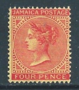 Jamaica #50 NH 4p Queen Victoria - Wmk. 3