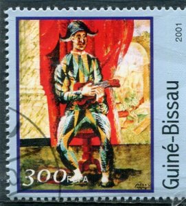 Guinea-Bissau 2001 PICASSO Paintings Stamp fine used Perforated VF