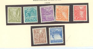 Switzerland #219-25  Single (Complete Set)