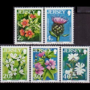 JERSEY 2005 - Scott# 1170-7 Flowers Set of 8 NH