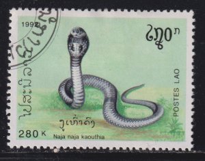 Laos 1078 Poisonous Snakes 1992