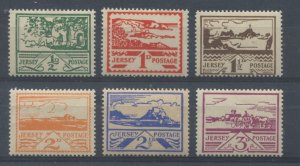 Jersey 1943 set unmounted mint NH