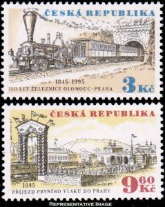 Czechoslovakia Scott 2959-2960 Mint never hinged.