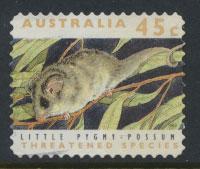 Australia SG 1330p  Used perf 11½ phospher band -Threatened Species - Possum