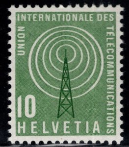 Switzerland Scott 10o2 MNH** ITU stamp