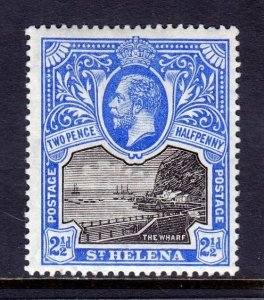 St. Helena - Scott #65 - MH - Short perf UR - SCV $4.25