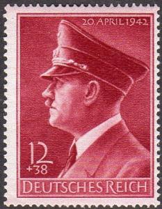 Germany B203 - Mint-NH - 12pf + 38pf Adolf Hitler (1942) (cv $17.50)