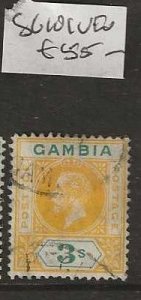 GAMBIA  SG101     KGV  3/-    VFU       P0519H