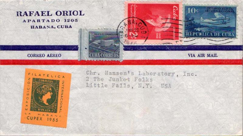 Cuba 1c Proposed Communications Building Postal Tax, 2c General Collazo and 1...