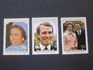 Cook Islands 1973 Sc 369-371 set MNH