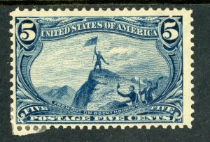 USA 1898 Trans-Mississippi 5¢ Fremont Scott #288 MNH P993