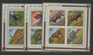 Guinea #685-696 Mint (NH) Souvenir Sheet (Animals)