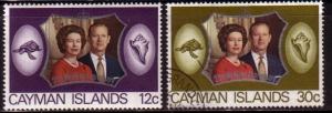 Cayman Islands #291-296 (MH)  CV $1.70