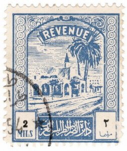 (I.B) BOIC (Tripolitania) Revenue : Duty Stamp 2m (1952)