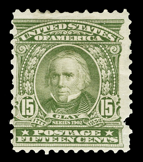 Scott 309 15c Clay Mint Fine HR Pulled Perf Cat $185