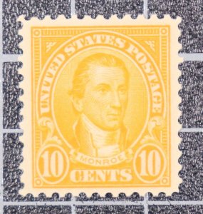 Scott 562 - 10 Cents Monroe  - MNH - Nice Stamp - SCV - $30.00