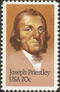 # 2038 MINT NEVER HINGED JOSEPH PRIESTLEY