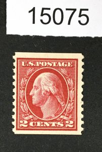 MOMEN: US STAMPS # 444 MINT OG LH LOT #15075