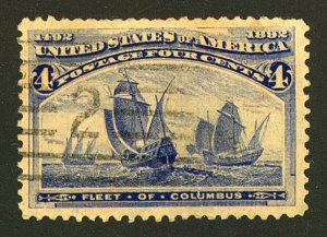 U.S. #233 USED