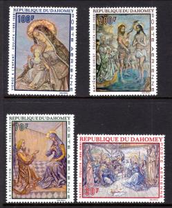 Dahomey C89-C92 Paintings MNH VF