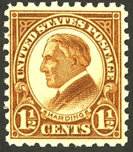 U.S. #582 MINT OG NH 