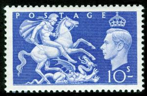 SG511, 10s ultramarine, M MINT. Cat £15.