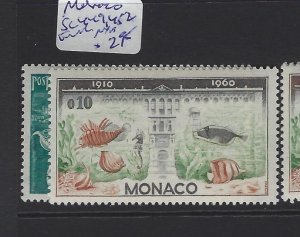 Monaco SC 449, 452 Fish MNH (5gqy) 