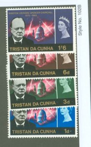 Tristan da Cunha #89-92 Mint (NH) Single (Complete Set)