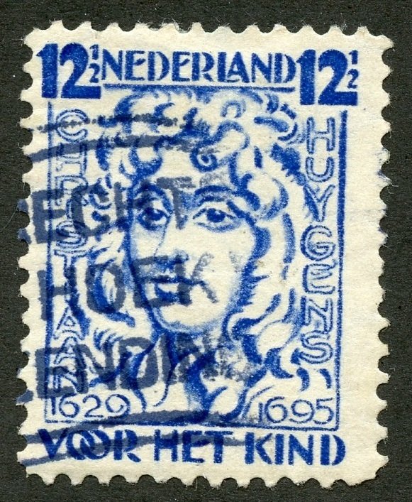 Netherlands Scott B36 UHR - 1928 12½c Christiaan Huygens S/P - SCV $7.50