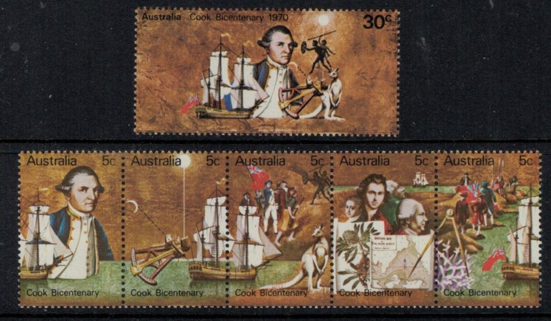 Australia 1970 Cook Bicentenary Set - MNH
