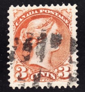 Canada Scott 37 VF used. Lot #A.  FREE...