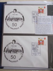 Robbie Burns Federation Collection of Covers & Other Interesting Related Fdc's