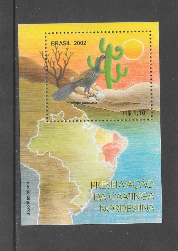 BIRDS - BRAZIL #2849  MNH