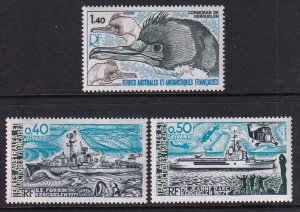 French Southern and Antarctic Teritories 77-79 MNH VF