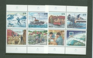 Norway #1126-1133  Single (Complete Set)