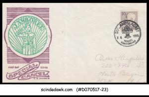 SWEDEN - 1955 JAMBOREE / BOY SCOUT SPECIAL COVER WITH SPECIAL CANCELLATION