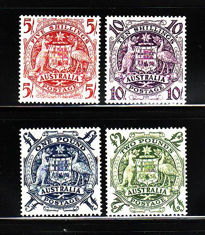 Australia 218-221 Set MHR Coat of Arms of Australia (B)