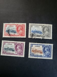 Stamps Cyprus Scott 136-9 used