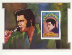 1992 Gambia Elvis Presley - SS 1191 MNH