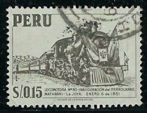 Peru 460 Used 1953 issue (ak2537)